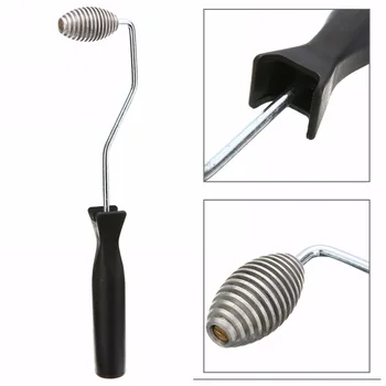 

2" Fiberglass Roller Kit Bubble Roller Paddle Tool Radius Laminating Roller Kit for FRP Mould Hand Tools