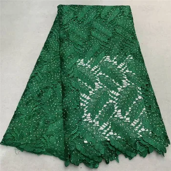 

2018 latest african guipure lace white water soluble chemical lace fabric african lace fabric 2018 high quality lace DF73-15