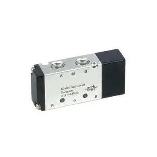 

Free Shipping 5 Vie 2 Posizioni 1/8 "BSPT Singolo Aria Pilotata Valvola di Controllo Pneumatica 4A110-06