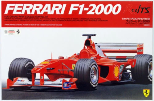 

RealTS Tamiya 20048 F1-2000 1/20 scale kit