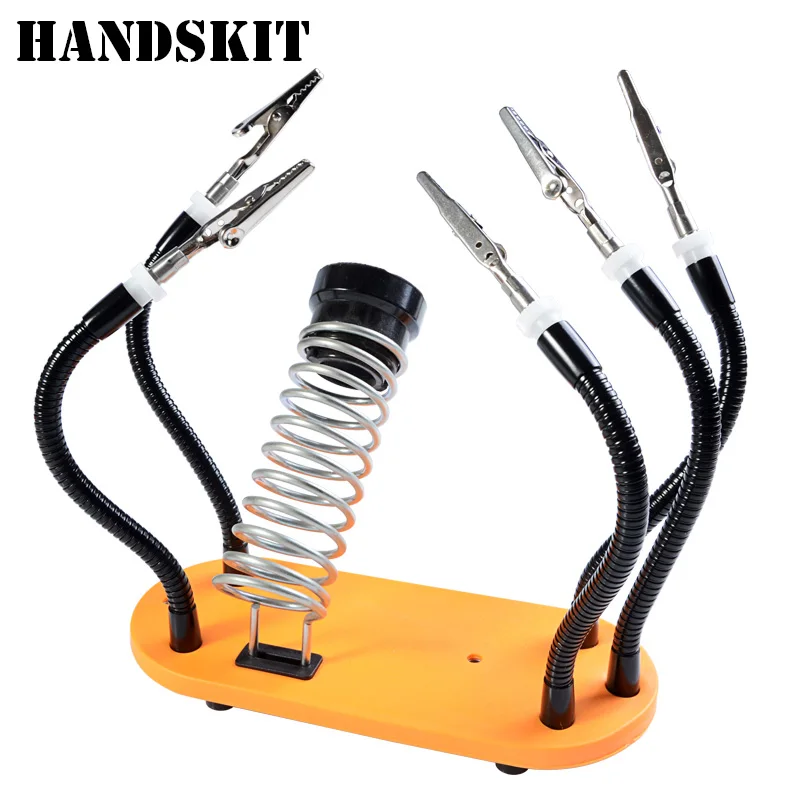 Подставка для пайки Handskit держатель с 5 гибкими дужками печатной платы подставка
