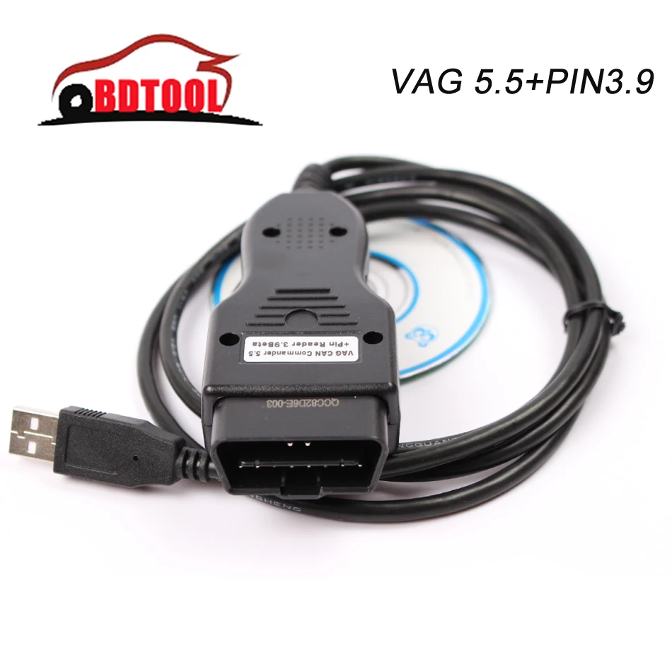 

Free shipping quality professional VAG K+CAN Commander 5.5+ Pin Reader 3.9Beta