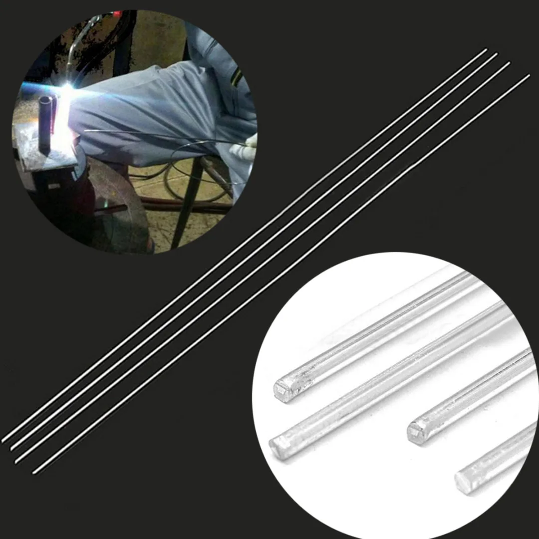4pcs Low Temperature Welding Rod Aluminum Tig Soldering Brazing Rods 4mmx230mm with Corrosion Resistance|welding rod|brazing rodwelding rod aluminum