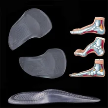 Ортопедический супинатор обуви гель для Стельки колодки плоскостопие корректор пятки ортопедический