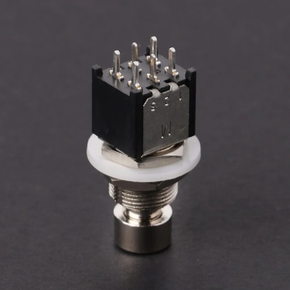

New Style DPDT Momentary On(On) Foot Switch Guitar Effects Pedal Metal Stomp Box High Quality