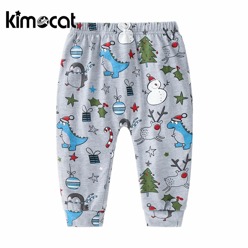 Kimocat комплект одежды для мальчиков и девочек на Рождество Детский костюм с