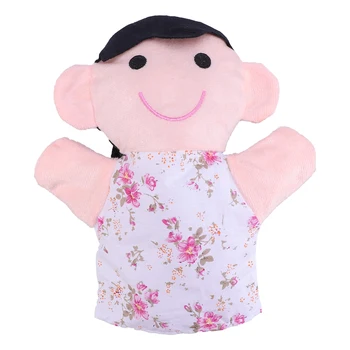 

1pc Hand Puppet Cute Adorable Family Members Cartoon Plush Hand Doll Cloth Doll for Kids Teens Children