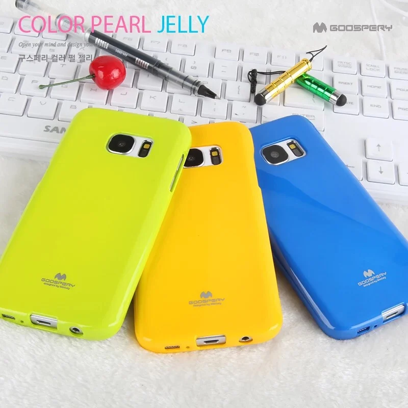 For Samsung S7 Edge case Korean Brand soft Silicon back cover for Galaxy G9350 |