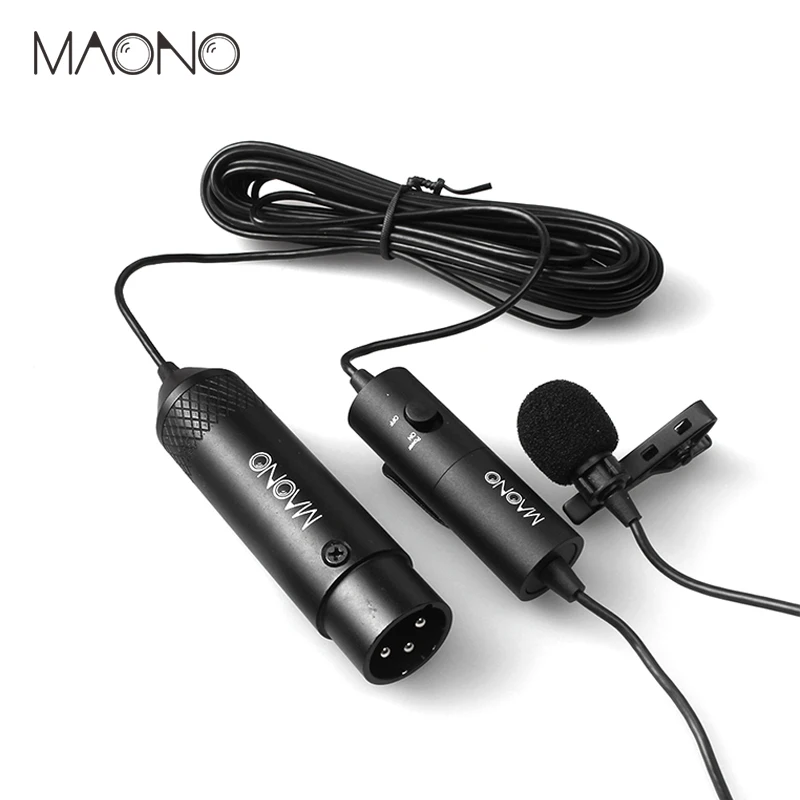 Buy MAONO Lavalier Microphone XLR Omnidirectional