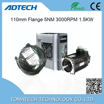 

High cost performance 5NM 3000rpm 110mm flange 1500 watt Servo pack