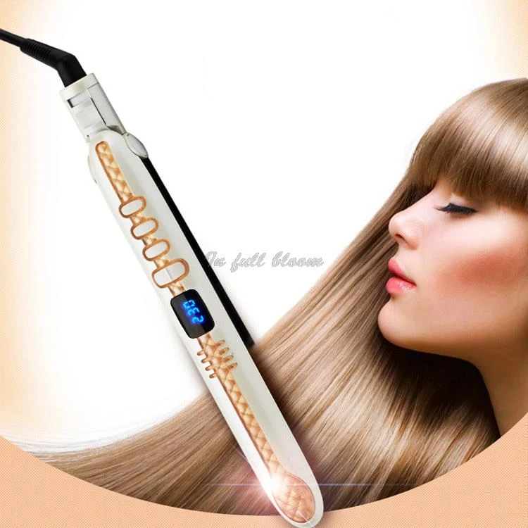 is ceramic or titanium better for curly hair