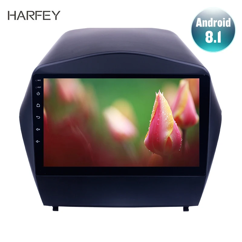 

Harfey 9inch GPS Navi Radio for Hyundai IX35 2009 2010 2011-2015 Android 8.1 Stereo with HD Touchscreen WIFI USB DVR 1080P Video