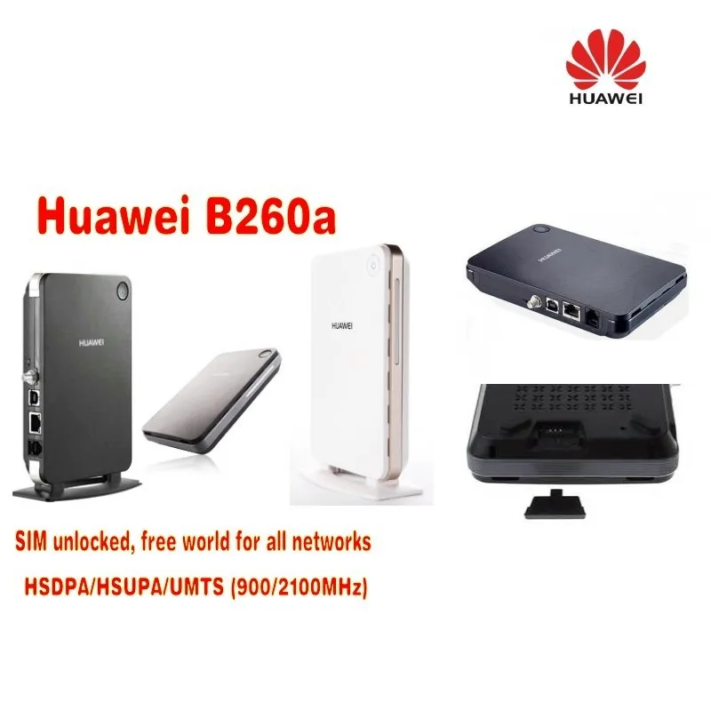 Лот из 10 шт. разблокирован huawei B260a VoIP LAN/WLAN 3g UMTS HSDPA WiFi маршрутизатор заменить E960 B970(логотип случайно