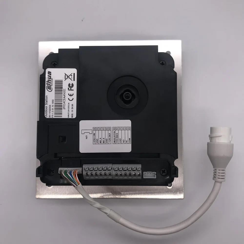 Ahua Multi-idioma VTO2000A Incluye caja de superficie o de caja IP Villa timbre Video intercomunicador IP de la puerta teléfono impermeable nube - 4