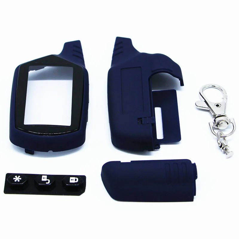

A91 Key Shell Keychain Case For Russian Version A91 lcd Remote Two Way Car Alarm System