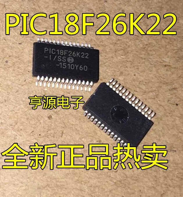 10 шт PIC18F26K22 PIC18F26K22-I/SS SSOP28 | Электроника