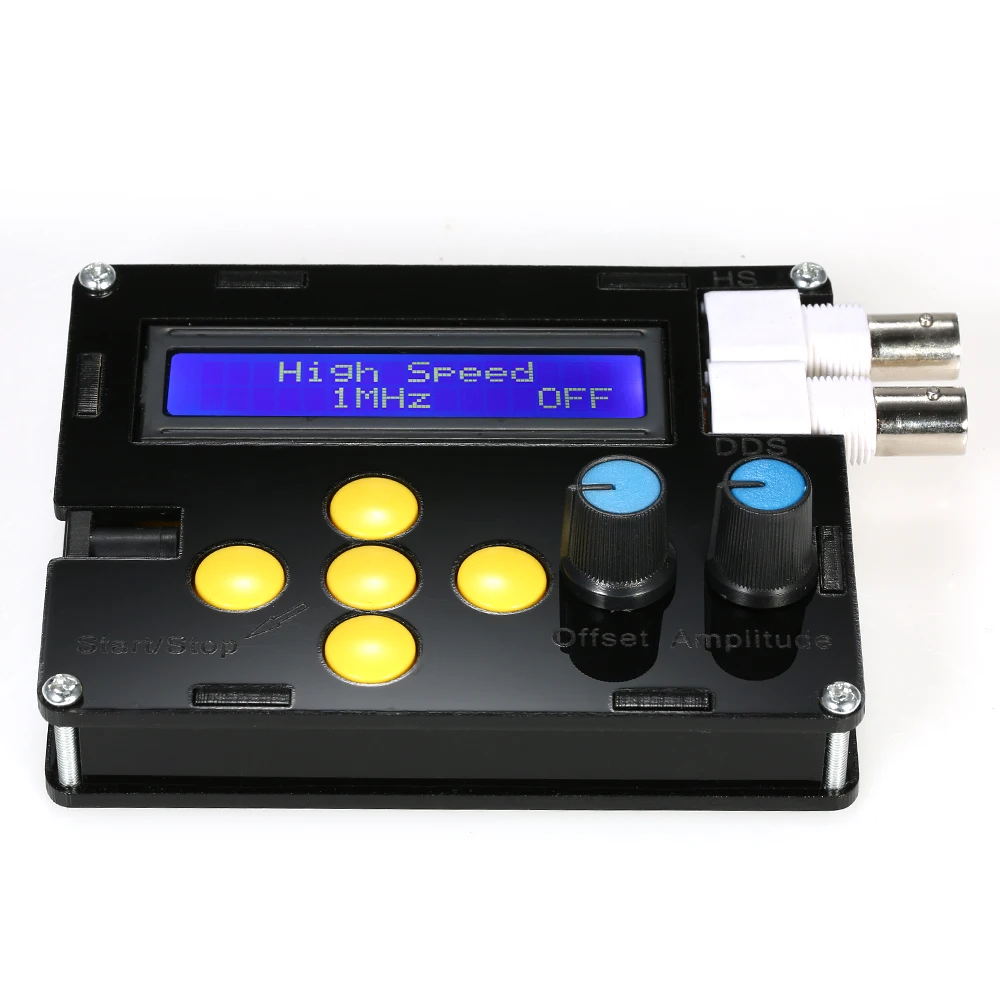 

DDS Signal Generator function Frequency generator Sine/Triangle/Square/Sawtooth/ECG/Noise 1Hz~65534Hz Frequency Amplitude