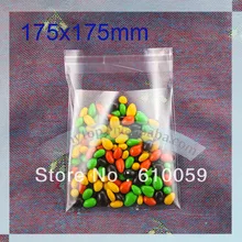 Из прозрачного целофана сумка сумки для самостоятельной Печати 175x175 мм конфеты сумки Сумка для печенья