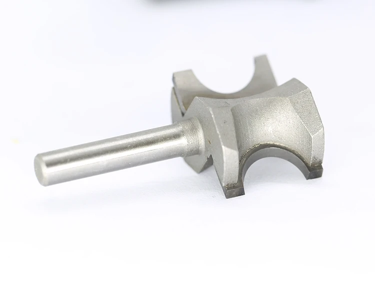 Free shipping 1/4" and 1/2" Shank choose Round knife Woodworking is a semicircular knife Arc knife engraving cutter Trimming