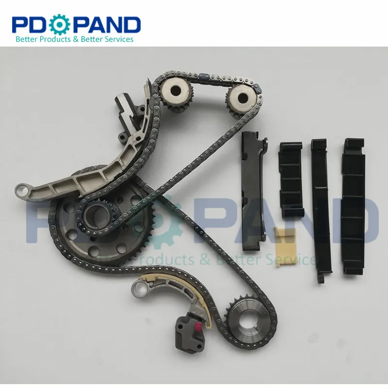YD22 YD25DDTi engine timing chain Distribution Kit For NISSAN NAVARA PATHFINDER FRONTIER D22 D40 R51 CABSTAR X-TRAIL T30 2.2 2.5