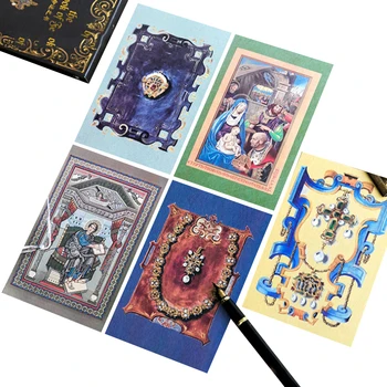 

30pcs/pack European Vintage Postcard Greeting Card Direct mailing Post Card Classic Cards 5 Selection