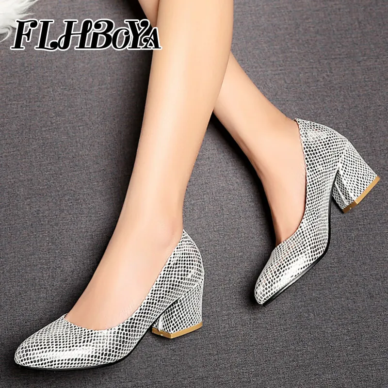 

Hot Women Bling Square Heel Pumps Autumn 2018 Elegant Mary Janes Shoe Woman Gold High Block Heels Slip-on Round Toe Ladies Shoes