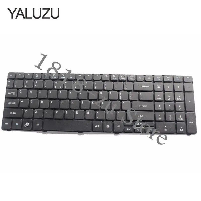 YALUZU US English Black Keyboard for Acer Aspire 5738Z 5738PG 5738DG 5738PZG