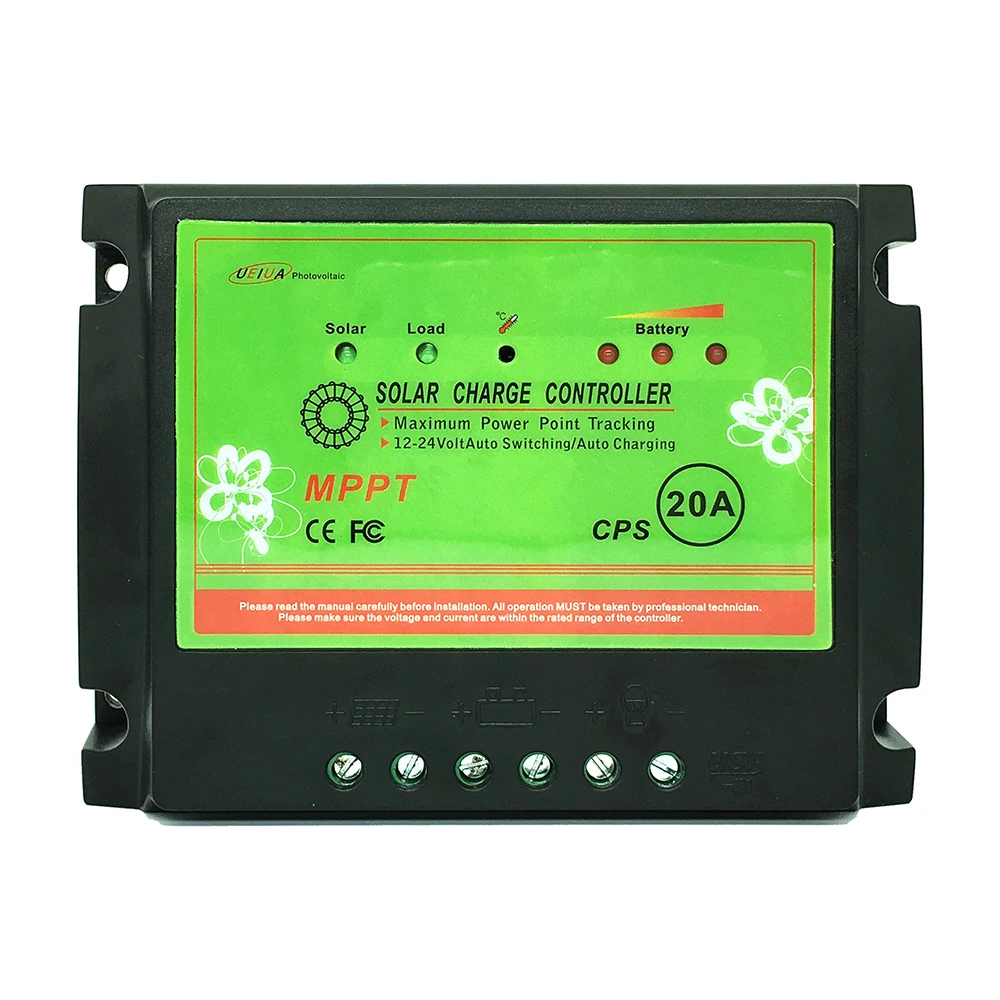 

MayLar@ CPS 12/24v intelligent mppt solar charge controllerr 20a Auto