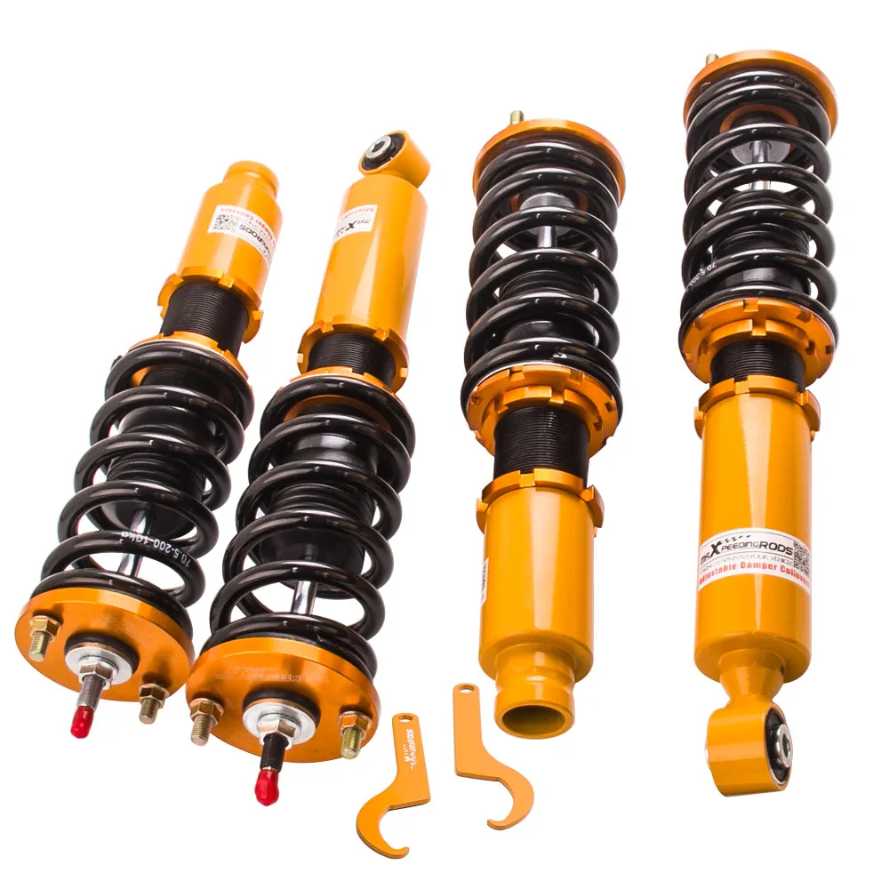 

Coilover Struts for Honda CR-V MK1 SUV 1997-2000 Adjustable Shock Absorber Coil Spring Shocks Strut Damper Front Rear Camber