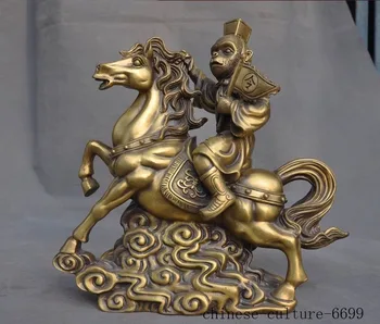 

Christmas Old Tibet Bronze Redpoll Winged Garuda Eagle Buddha Phurba Dagger Holder Fa Qi Halloween