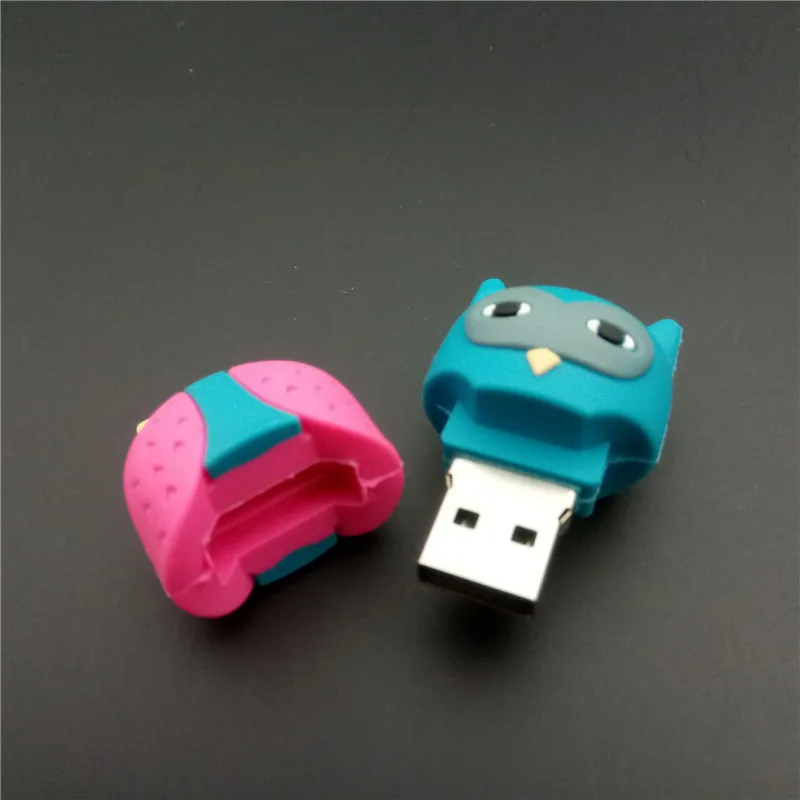 Exuanck usb 2 0 флеш накопитель модель мультяшной совы карта памяти флешка милый