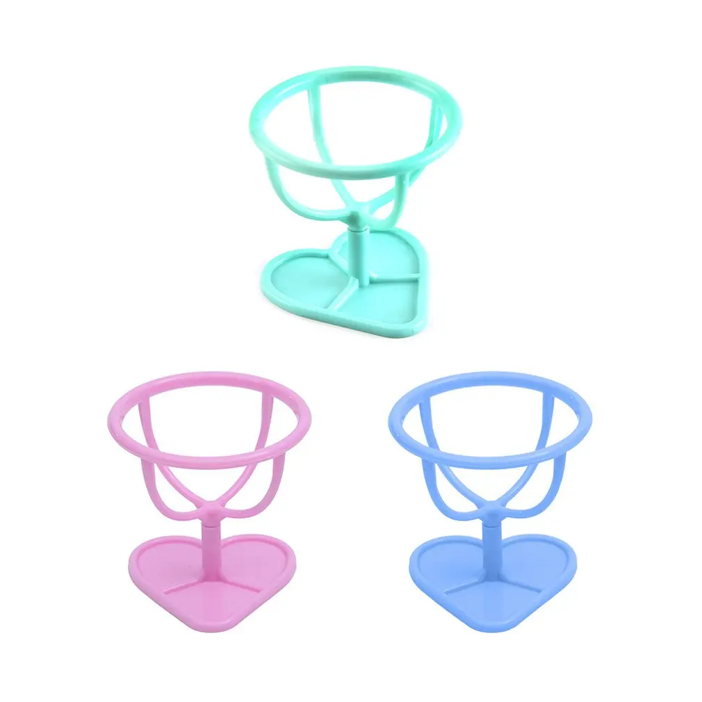 

Plastic Makeup Powder Puff Holder Sponge Stand Puff Foundation Blender Drying Rack Makeup Accessories