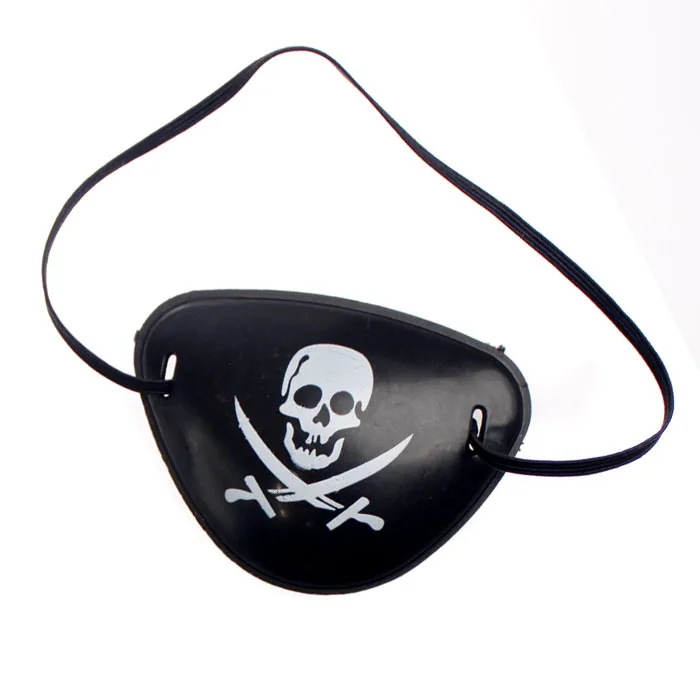 12Pcs/lot Halloween pirate eye patch masquerade pirate accessories ...