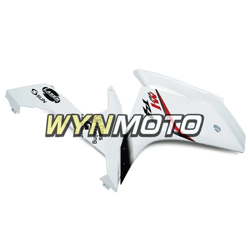 Выполните обтекатели комплект для Yamaha YZF1000 2007-2008 R1 07 08 впрыск АБС пластмасса кузов кадров черный, белый цвет капоты