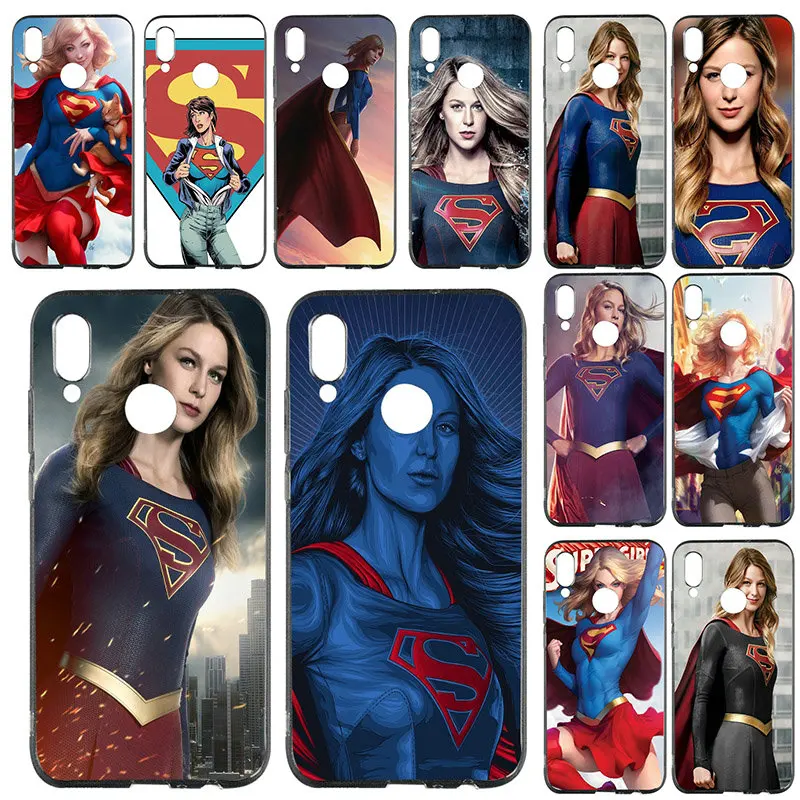 

Soft Cell Phone Cases TPU Silicon for Huawei P8 P9 P10 P20 P30 Mate 10 Pro Honor 7A 8X 9 10 Lite 2017 Melissa Benoist Supergirl