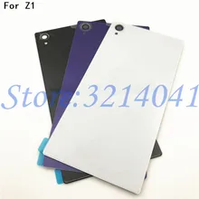 Хорошее Качество 5,0 дюймов сзади Z1 Батарея задняя крышка для sony Xperia Z1 L39H C6902 C6903 Батарея дверь задняя крышка чехол для телефонов с NFC