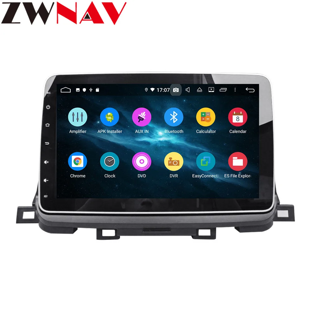Perfect 10.1” Android 9 4+64G DSP Car Player GPS Navigation For KIA sportage 2018 Head Unit Multimedia Player Tape Recorder 4