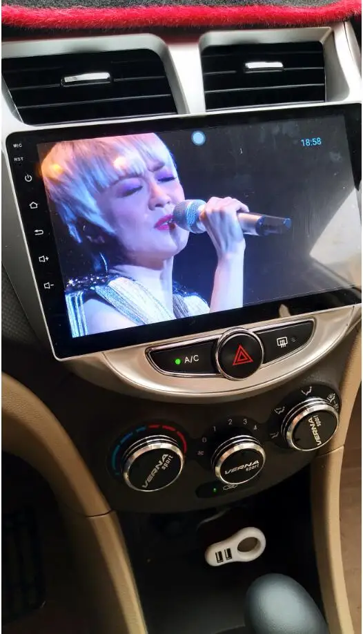 Cheap 2g +32g Android Car Dvd Gps Player 9 Inch For Hyundai Solaris Verna i25 Radio Video Navigation Wifi Map Multimedia Player 22