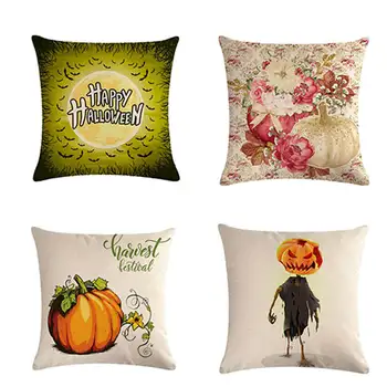 

Cushion for leaning on. New Year's gift set for Halloween HomerDecor Cushion Cover Throw Pillowcase Pillow Covers 45 * 45cm So