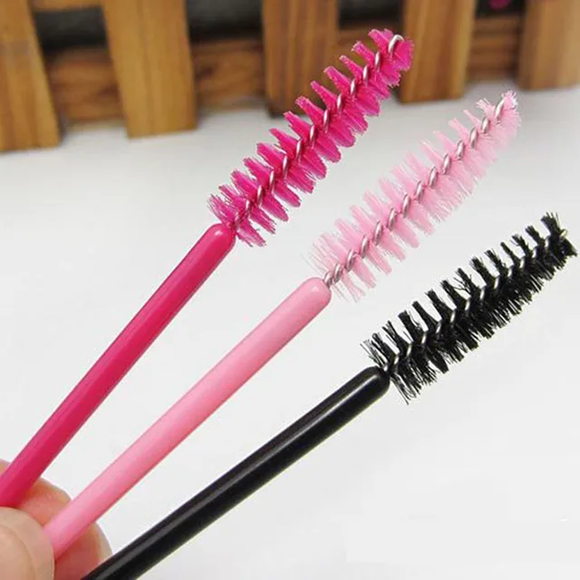 Buy 50PCS Women Eyelash Brush Disposable Mascara Wands