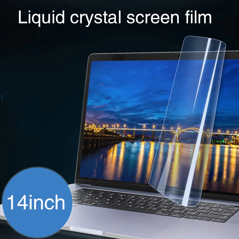 

14 Inch Notebook Sticker Screen Protector Laptop Protective Film Waterproof Portable Computer Durable