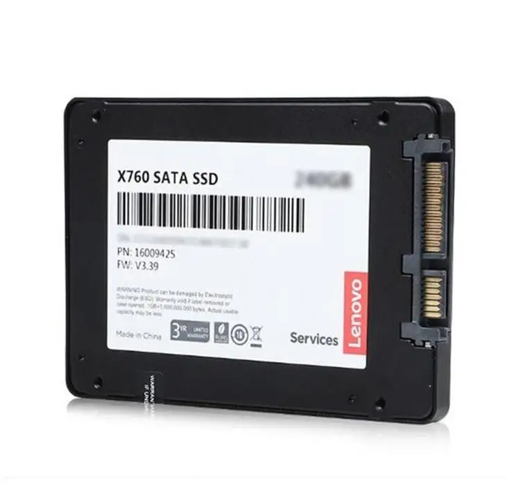 Lenovo SSD X760 Внутренний твердотельный диск 120 ГБ 128 ГБ 240 ГБ 256 ГБ 512 ГБ флэш-памяти акулы жесткий диск SATA3 для ноутбука, настольного компьютера, ПК
