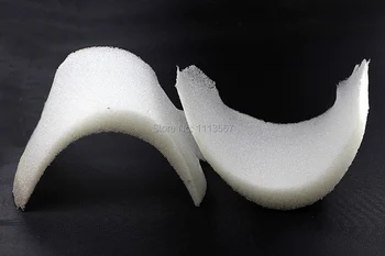 

50pairs White Sewing in Shoulder Soft Padding Foam For Blazer/Dress Clothes Sewing Accessories JD14