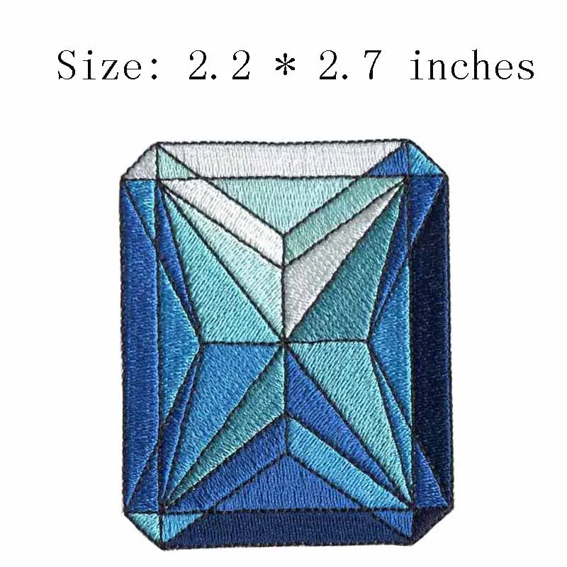 

Quadrel 2.2"wide embroidery patch for bordadas/stussy t shirt/cross stitch
