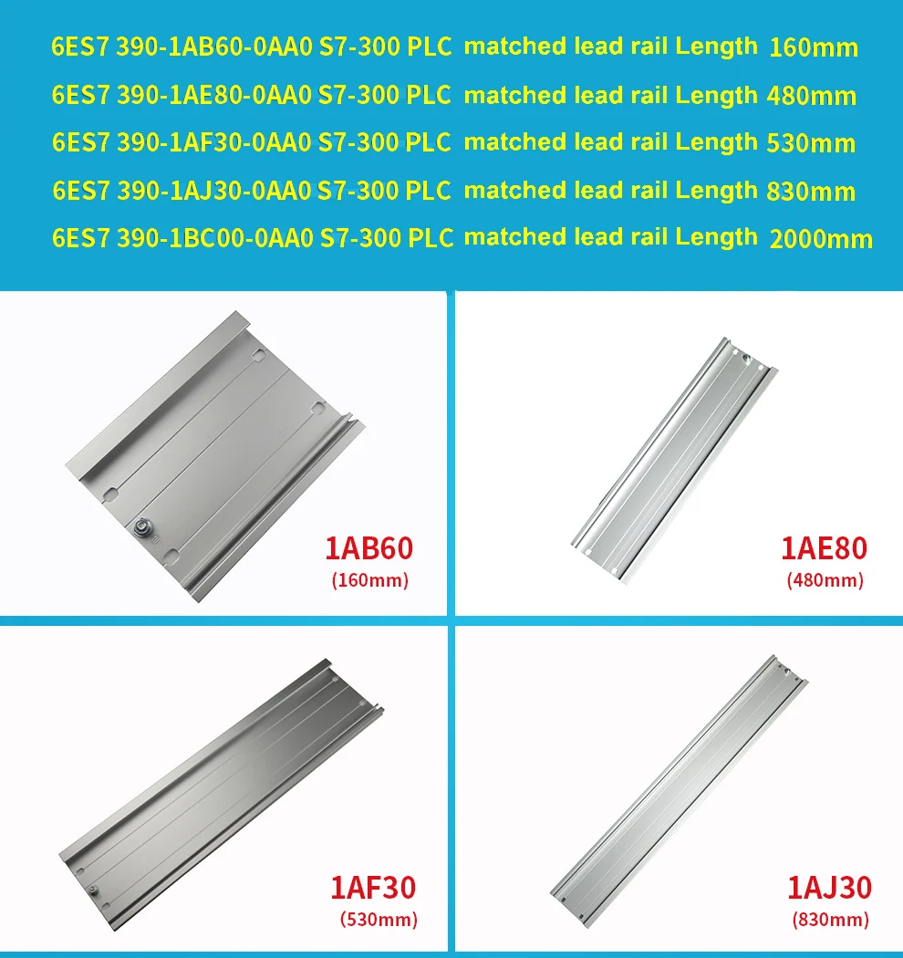 Superficie de montaje de carril DIN de aluminio mejorado