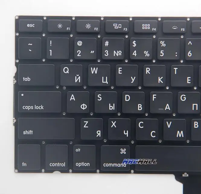 Новая русская клавиатура для ноутбука с подсветкой 2009-2012 для Apple Macbook Pro A1278 MC700 MC724 MD313 MD314 RU замена клавиатуры