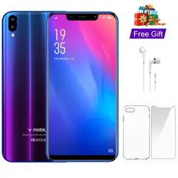 TEENO VMobile XS Pro Мобильный телефон Android 7,0 5,84 "19:9 HD экран 3 ГБ + 32 13MP 5MP камера смартфон разблокирована сотовые телефоны