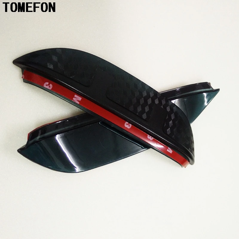 

Car Rearview Mirror Rain Eyebrow Shield Cover Flexible Protector PVC Accessories For KIA k2 Sportage soul K5 RIO sorento 2Pcs