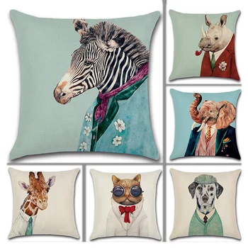 

2017 Animal Living Room In Door Cute 3D High Quality Cushion For 12 Color 400TFC Santu Dea 45*45cm OM3035