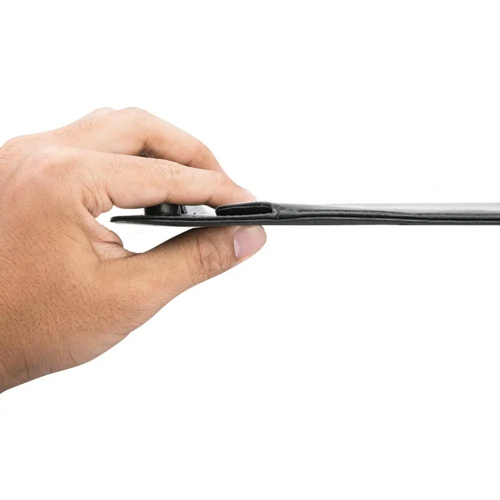 Роскошный кожаный чехол Jisoncase для iPad Pro12.9 дюймов защитный с отделением карандашей